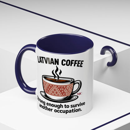Latvian Coffee Mug | Funny Latvian Heritage Gift | BalticAF