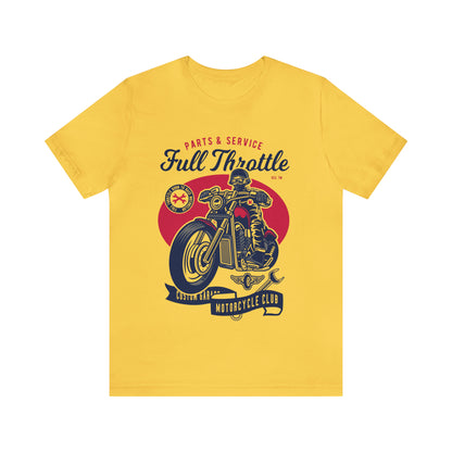 FULL THROTTLE Parts & Service - Unisex Jersey Short Sleeve Tee