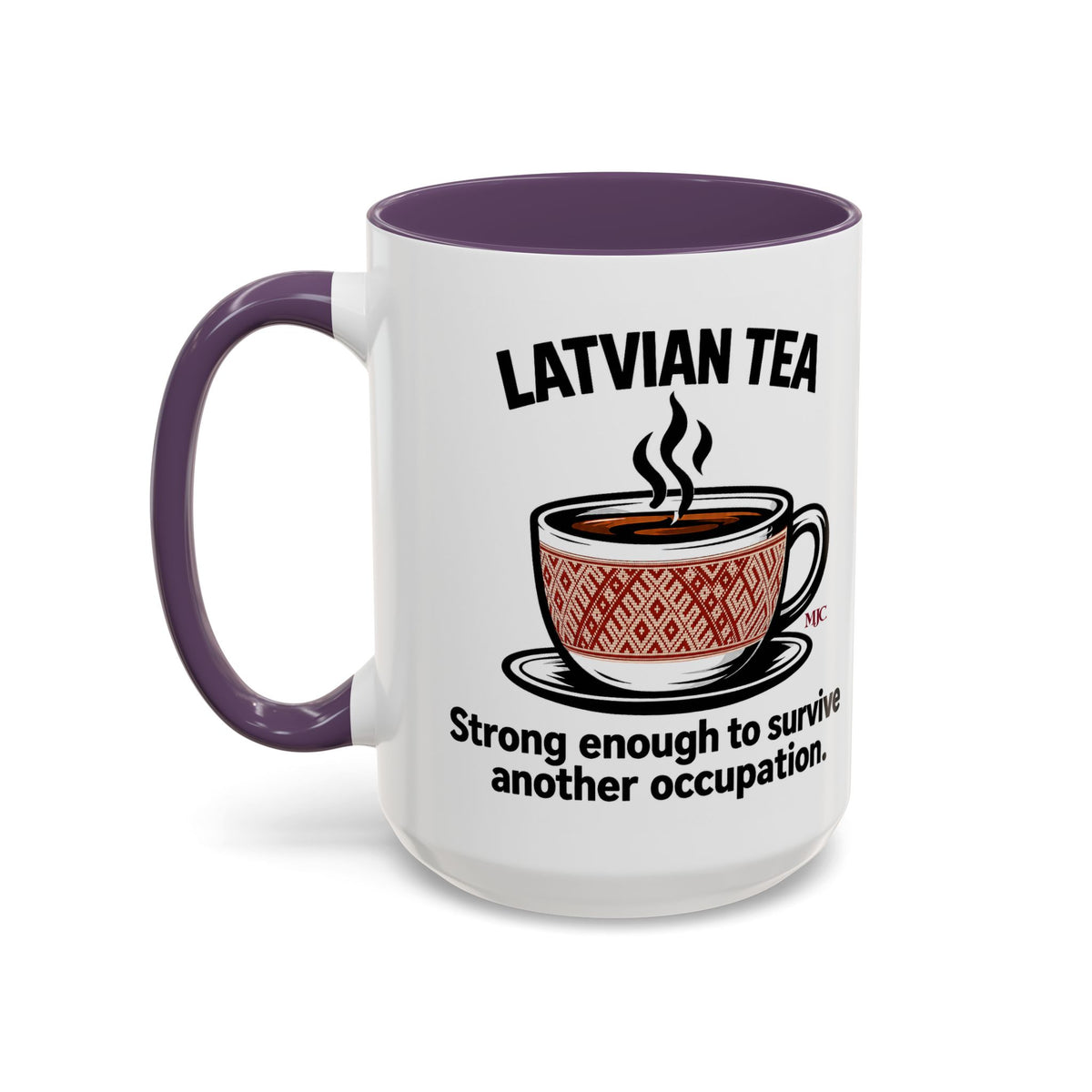 Latvian Tea Mug | Latvian Heritage & Humour Gift | BalticAF