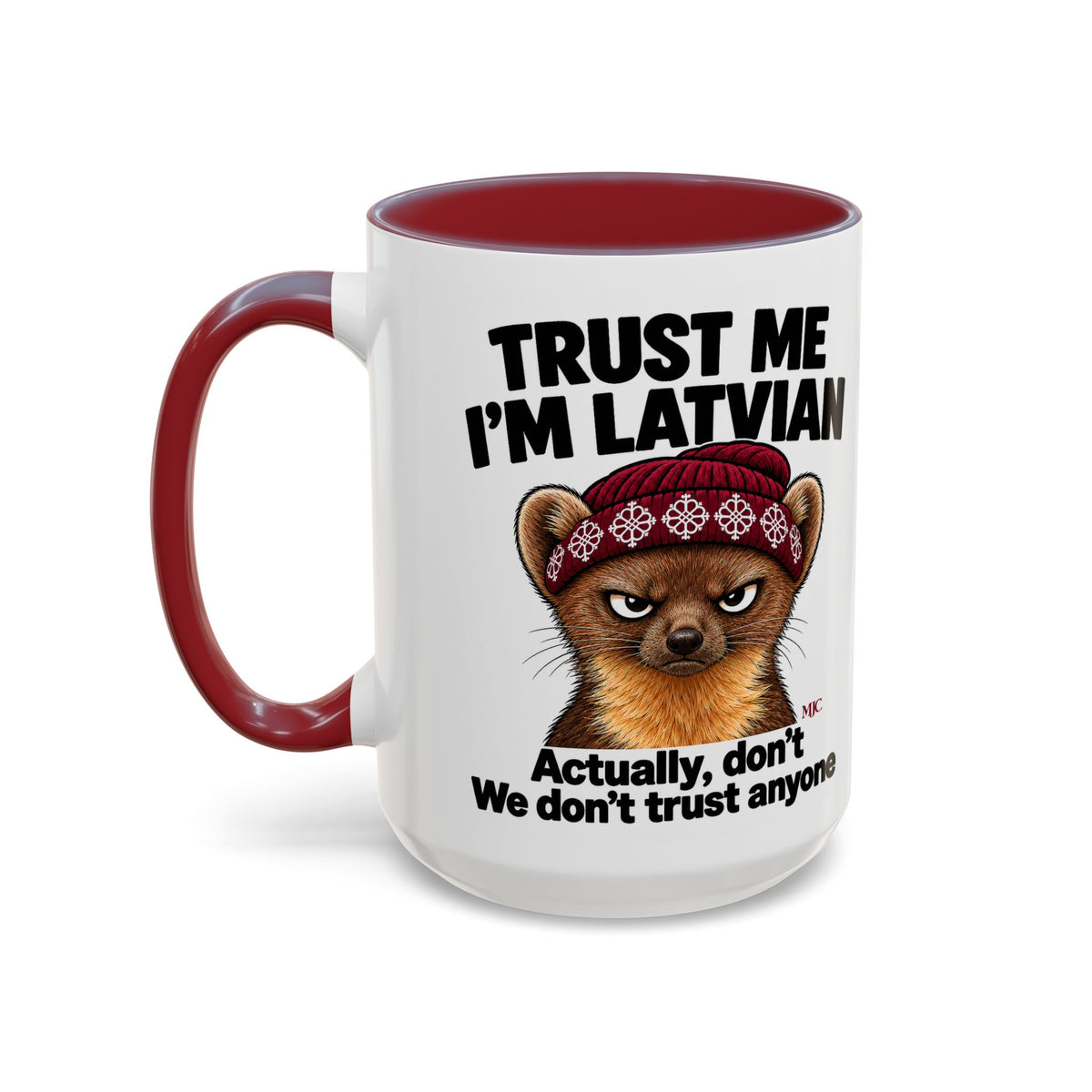 Trust Me I'm Latvian Mug | Funny Latvian Gift | BalticAF