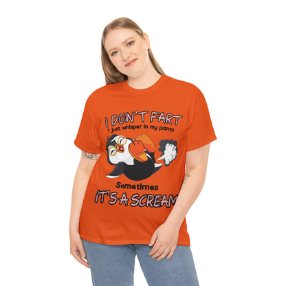 I DON'T FA*T  - Funny Unisex Heavy Cotton Tee - AUS