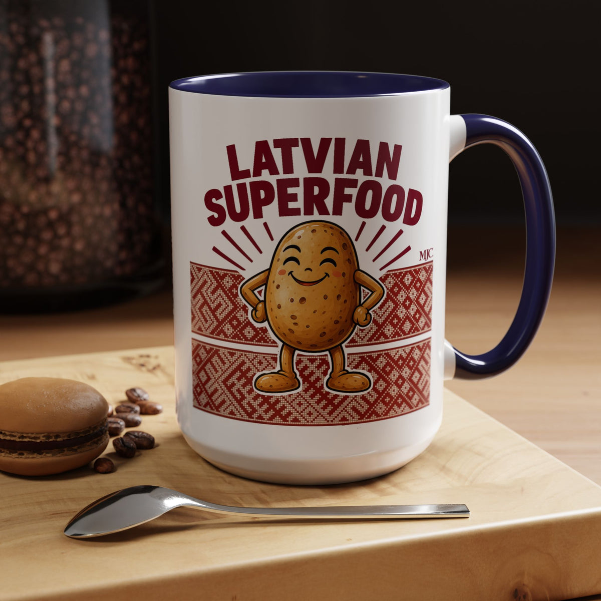 Latvian Superfood Mug | Funny Potato Gift | BalticAF