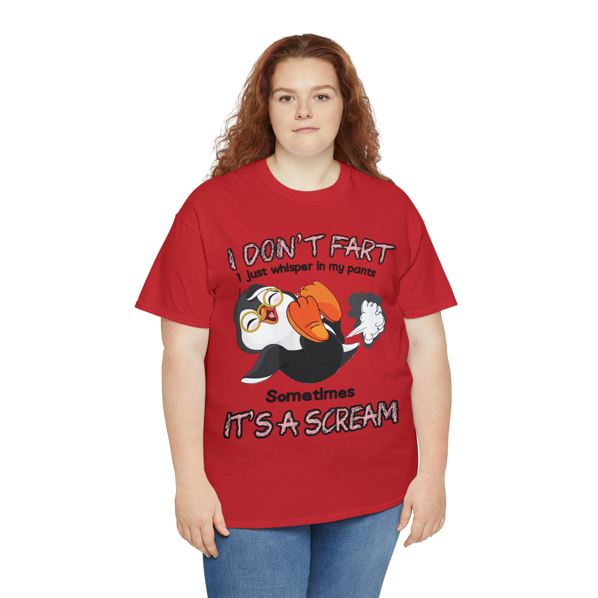 I DON'T FA*T - Funny Unisex Heavy Cotton Tee - USA