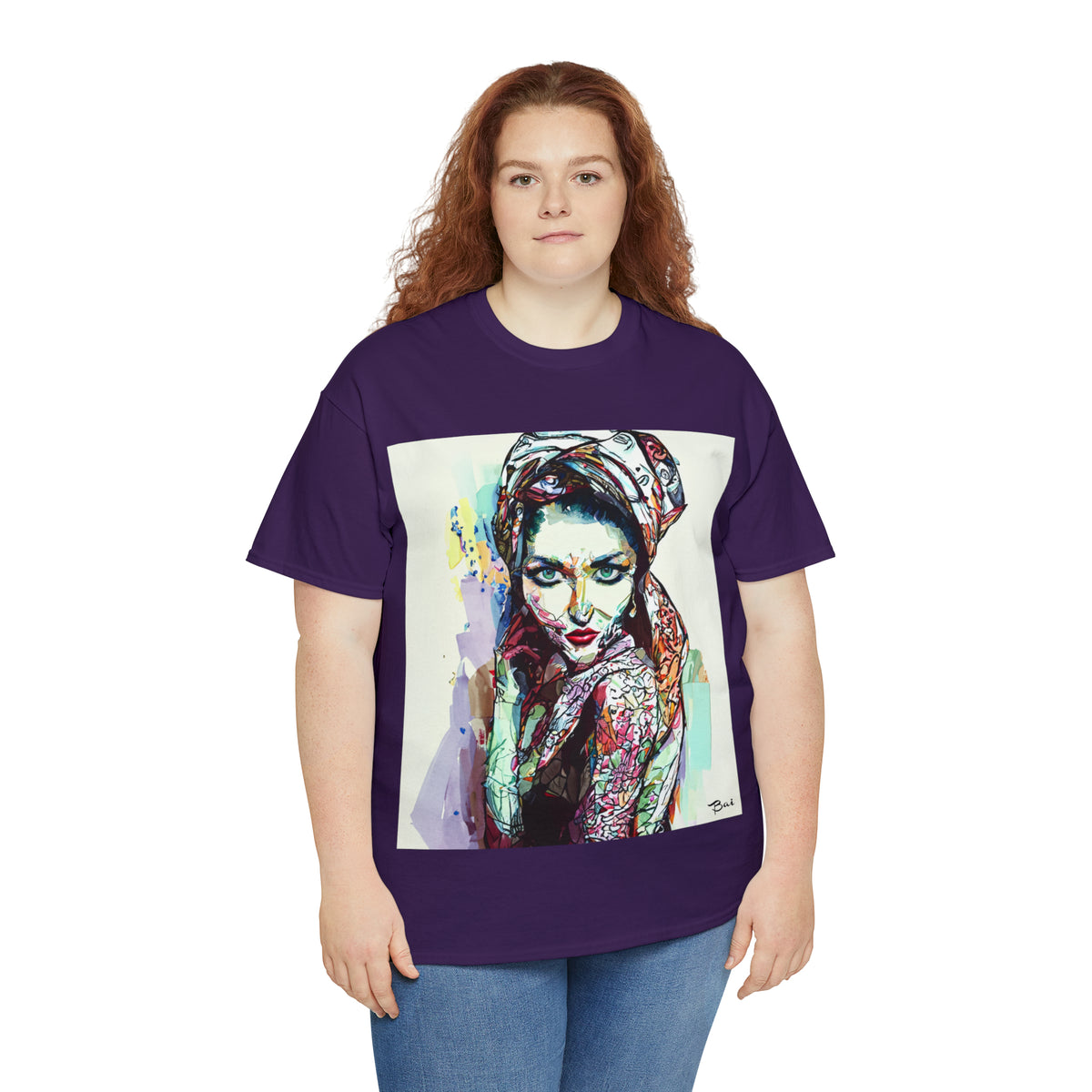 EASTERN BEAUTY - Airt on a Shirt  - Unisex Heavy Cotton Tee - AUS
