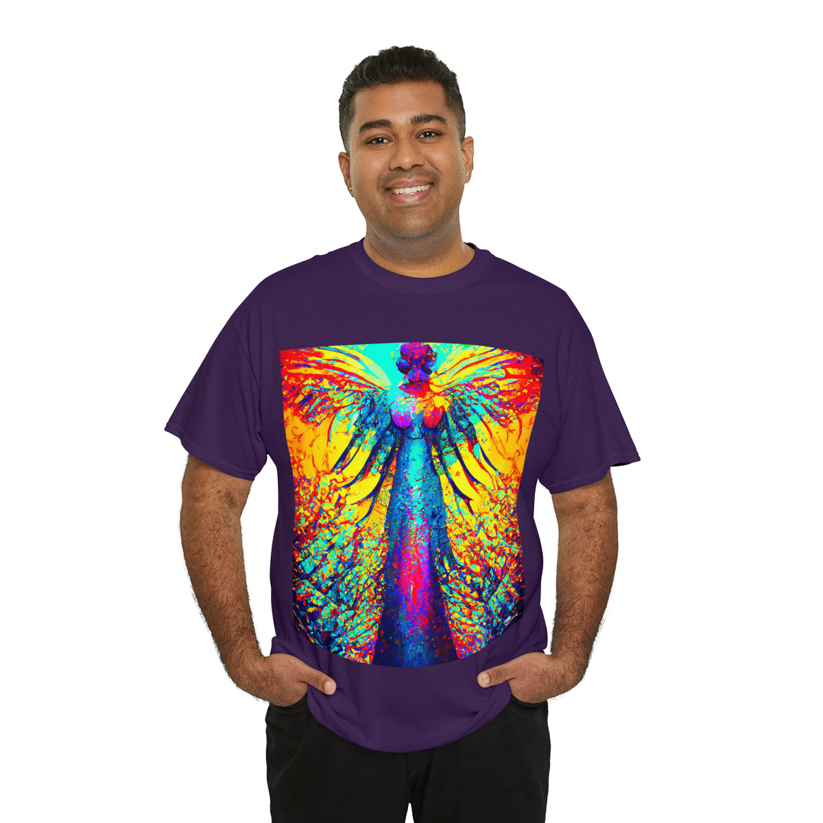 GUARDIAN MOTHER - Airt on a Shirt  - Unisex Heavy Cotton Tee - AUS