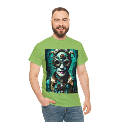 CYBER-STEAMPUNK LORD - Airt on a Shirt  - Unisex Heavy Cotton Tee - AUS
