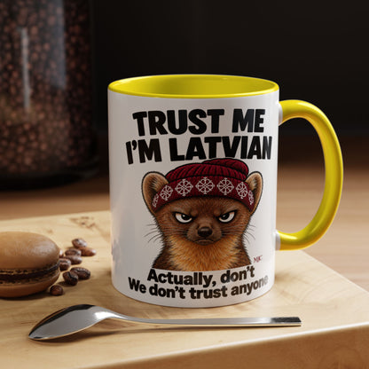 Trust Me I'm Latvian Mug | Funny Latvian Gift | BalticAF