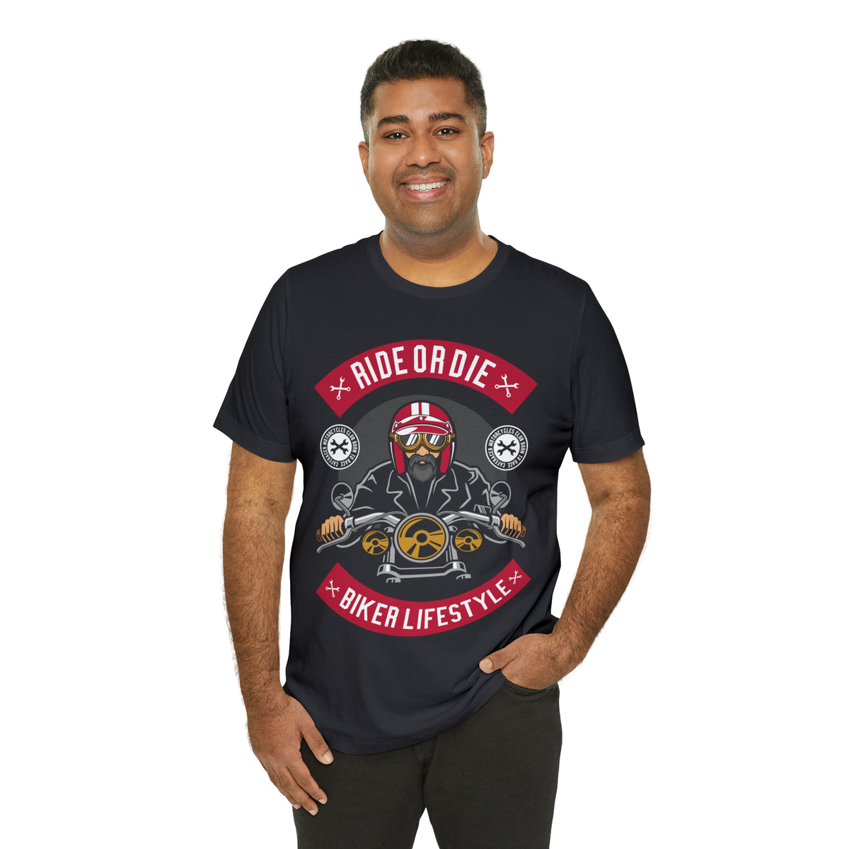BIKER LIFESTYLE - Ride or Die - Unisex Jersey Short Sleeve Tee