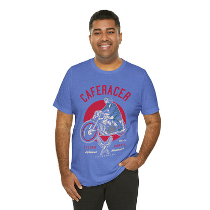 CAFE RACER Custom Garage - Unisex Jersey Short Sleeve Tee