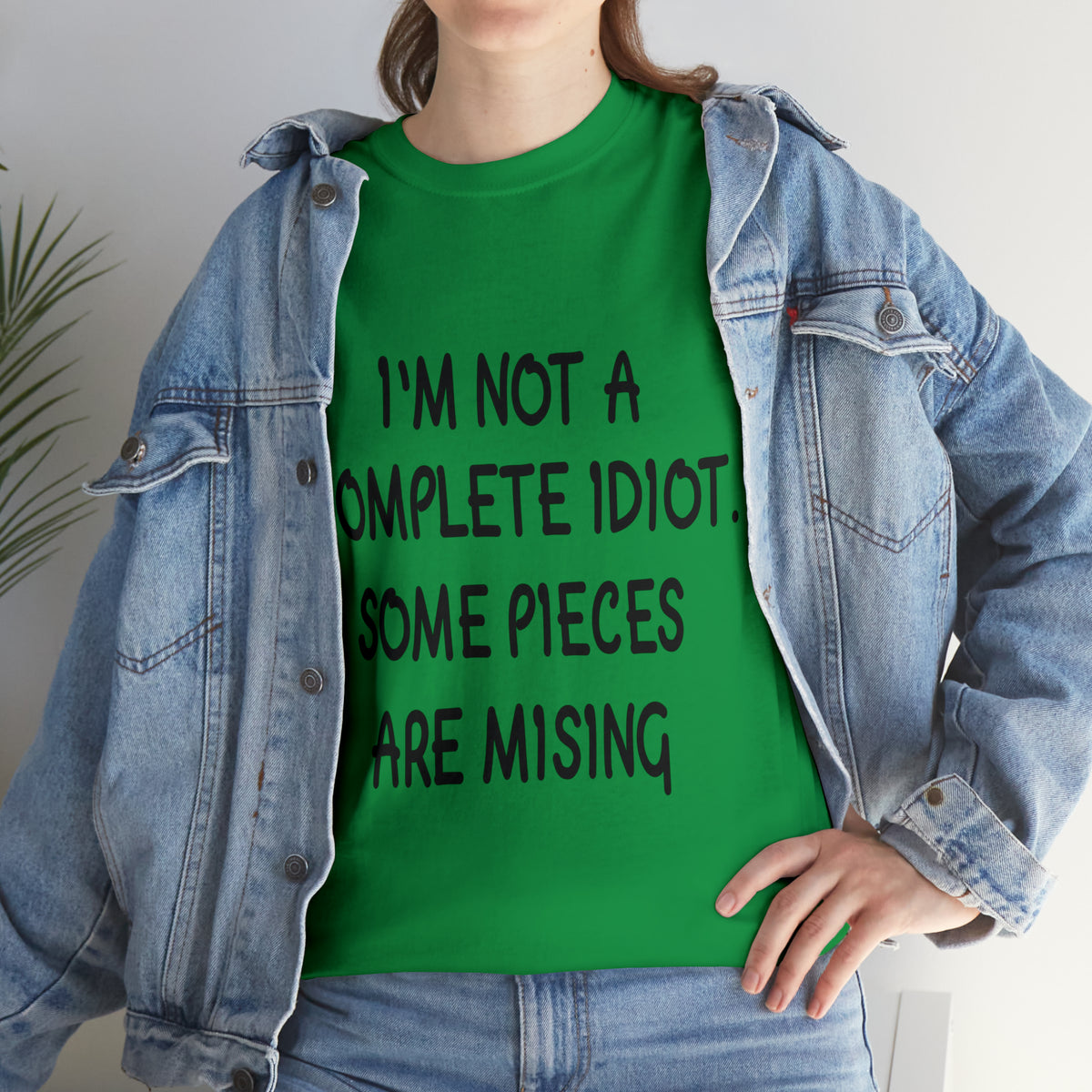 I'M NOT A COMPLETE ID*** - Unisex Heavy Cotton Tee - AUS