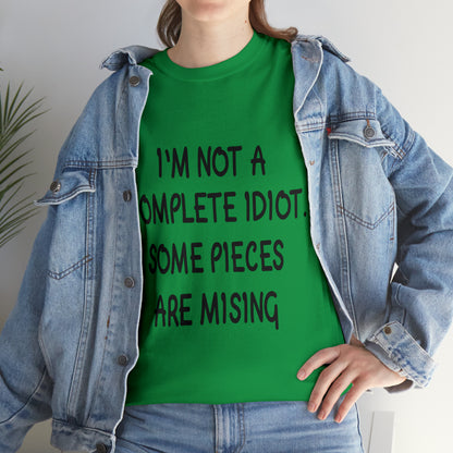 I'M NOT A COMPLETE ID*** - Unisex Heavy Cotton Tee - AUS