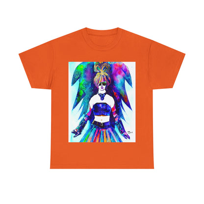 CYBER GIRL - Airt on a Shirt  - Unisex Heavy Cotton Tee - AUS