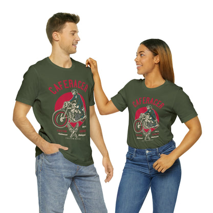CAFE RACER Custom Garage - Unisex Jersey Short Sleeve Tee