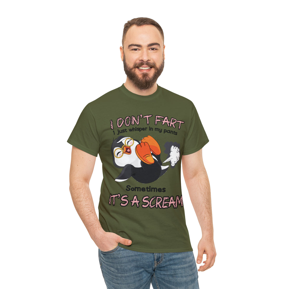 I DON'T FA*T - Funny Unisex Heavy Cotton Tee - USA