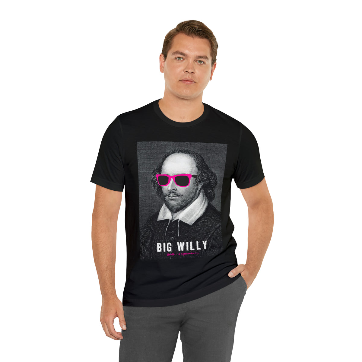 BIG WI**Y (Shakespeare) - Unisex Heavy Cotton Tee - USA