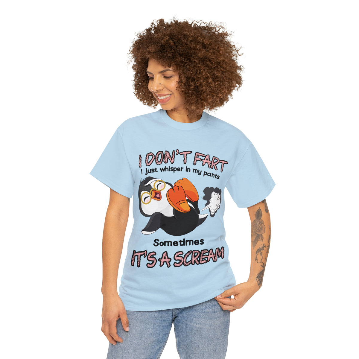 I DON'T FA*T  - Funny Unisex Heavy Cotton Tee - AUS