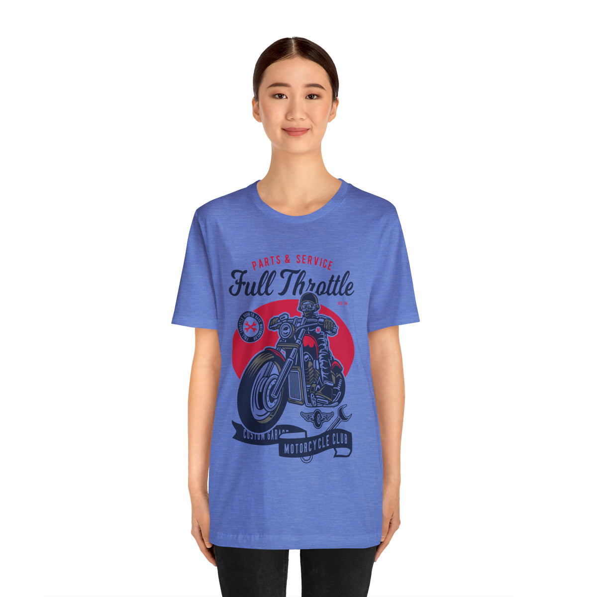FULL THROTTLE Parts & Service - Unisex Jersey Short Sleeve Tee