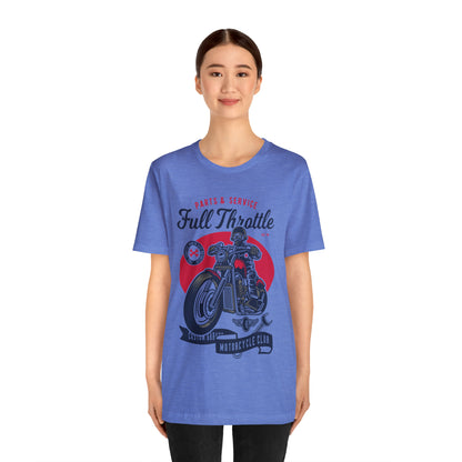 FULL THROTTLE Parts & Service - Unisex Jersey Short Sleeve Tee