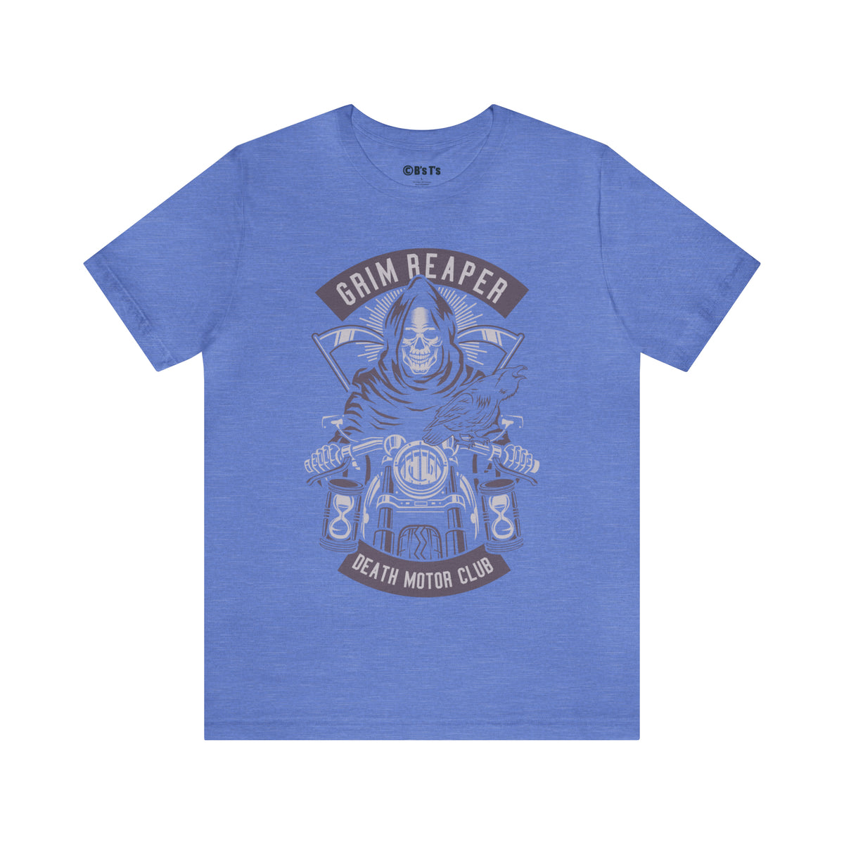 GRIM REAPER Moto Club - Unisex Jersey Short Sleeve Tee