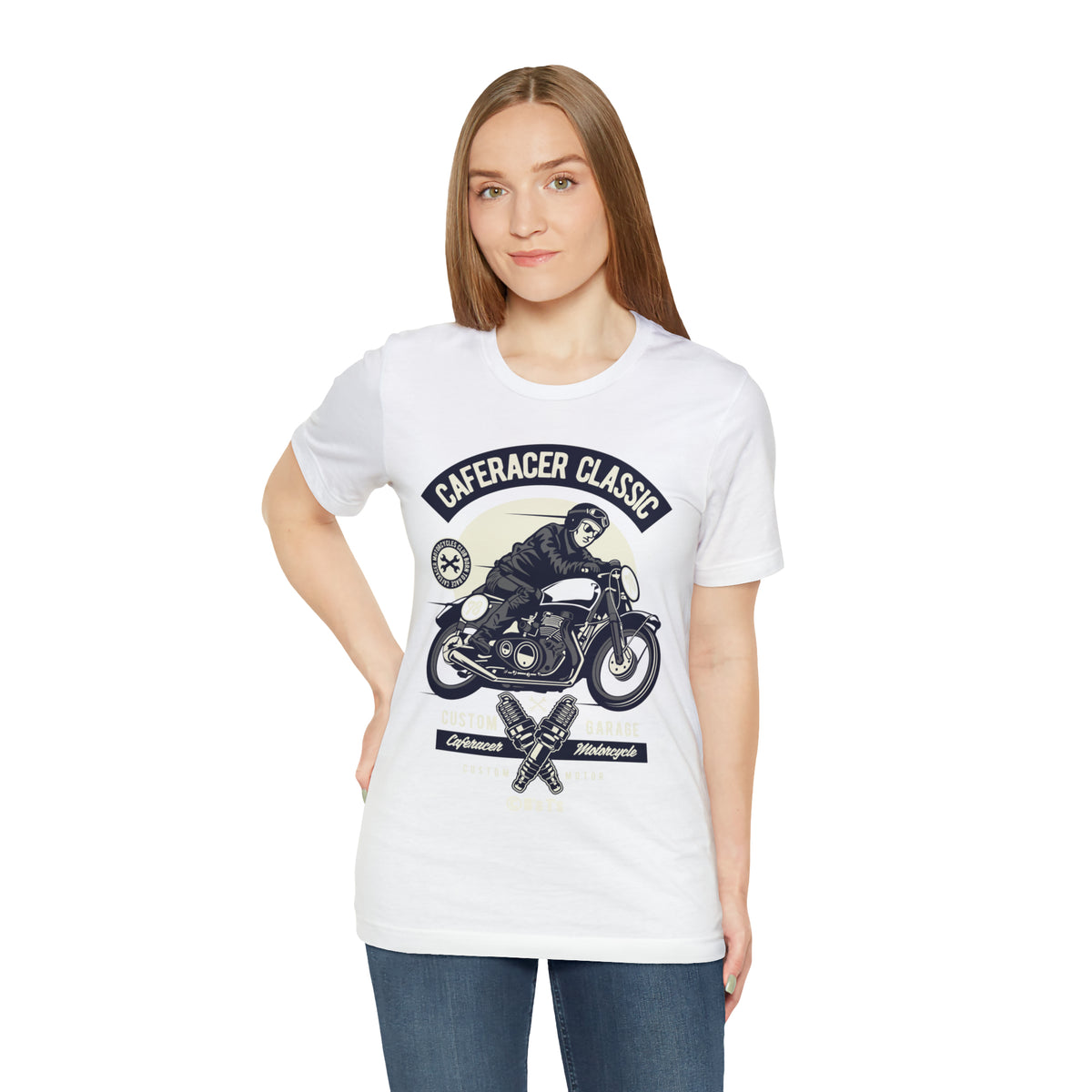 CAFE RACER Classic - Unisex Jersey Short Sleeve Tee