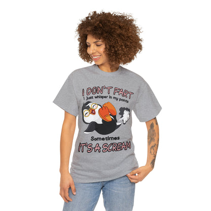 I DON'T FA*T - Funny Unisex Heavy Cotton Tee - USA