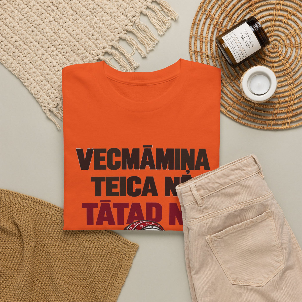 Vecmāmiņa Teica Nē T-Shirt | Latvian Grandma Gift | BalticAF