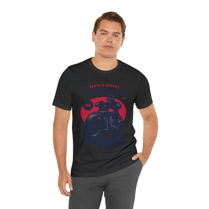 FULL THROTTLE Parts & Service - Unisex Jersey Short Sleeve Tee