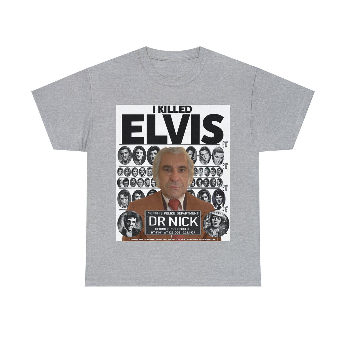 I KI**** ELVIS  - Unisex Heavy Cotton Tee - AUS