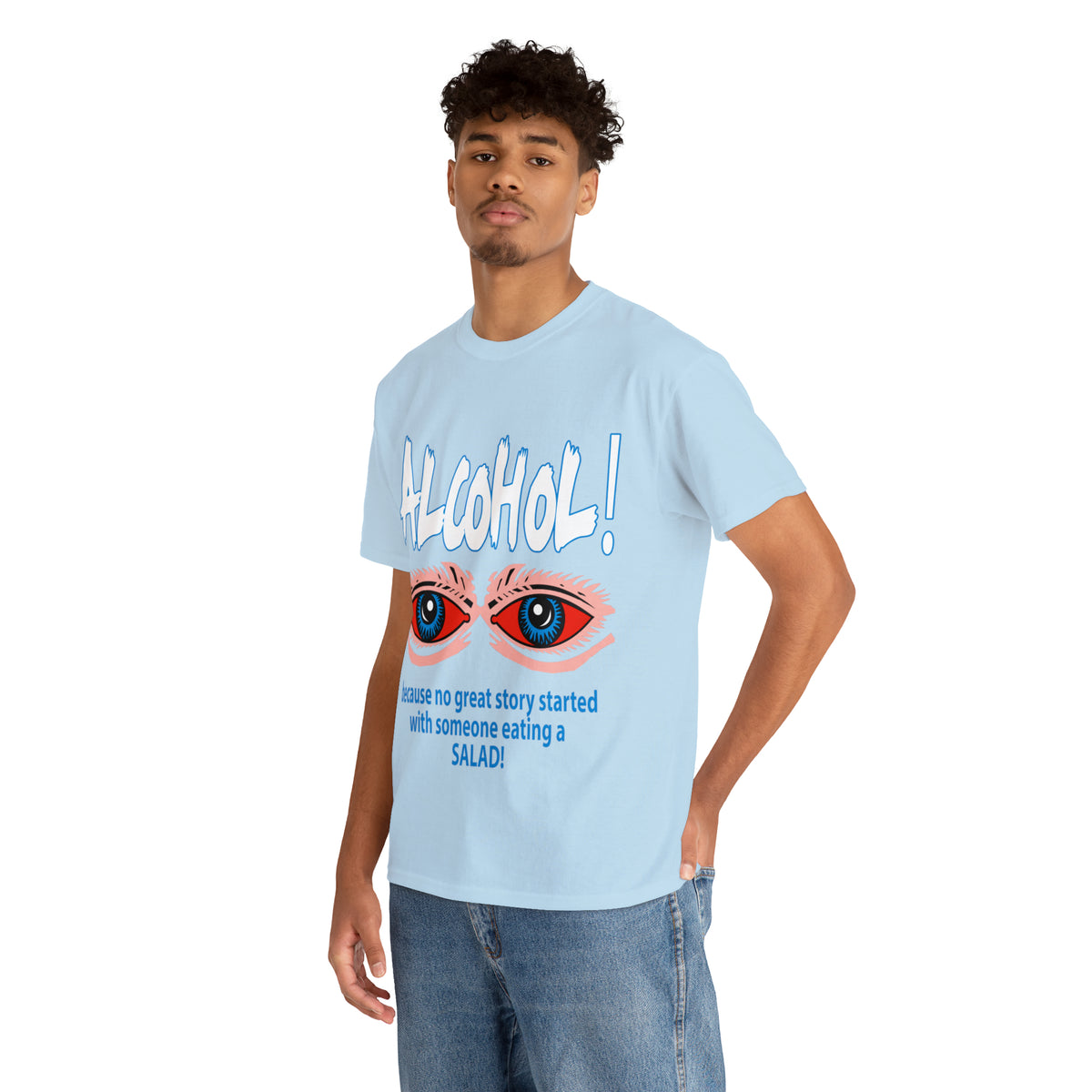 "ALC****" vs Salad - Funny Unisex Heavy Cotton Tee - AUS