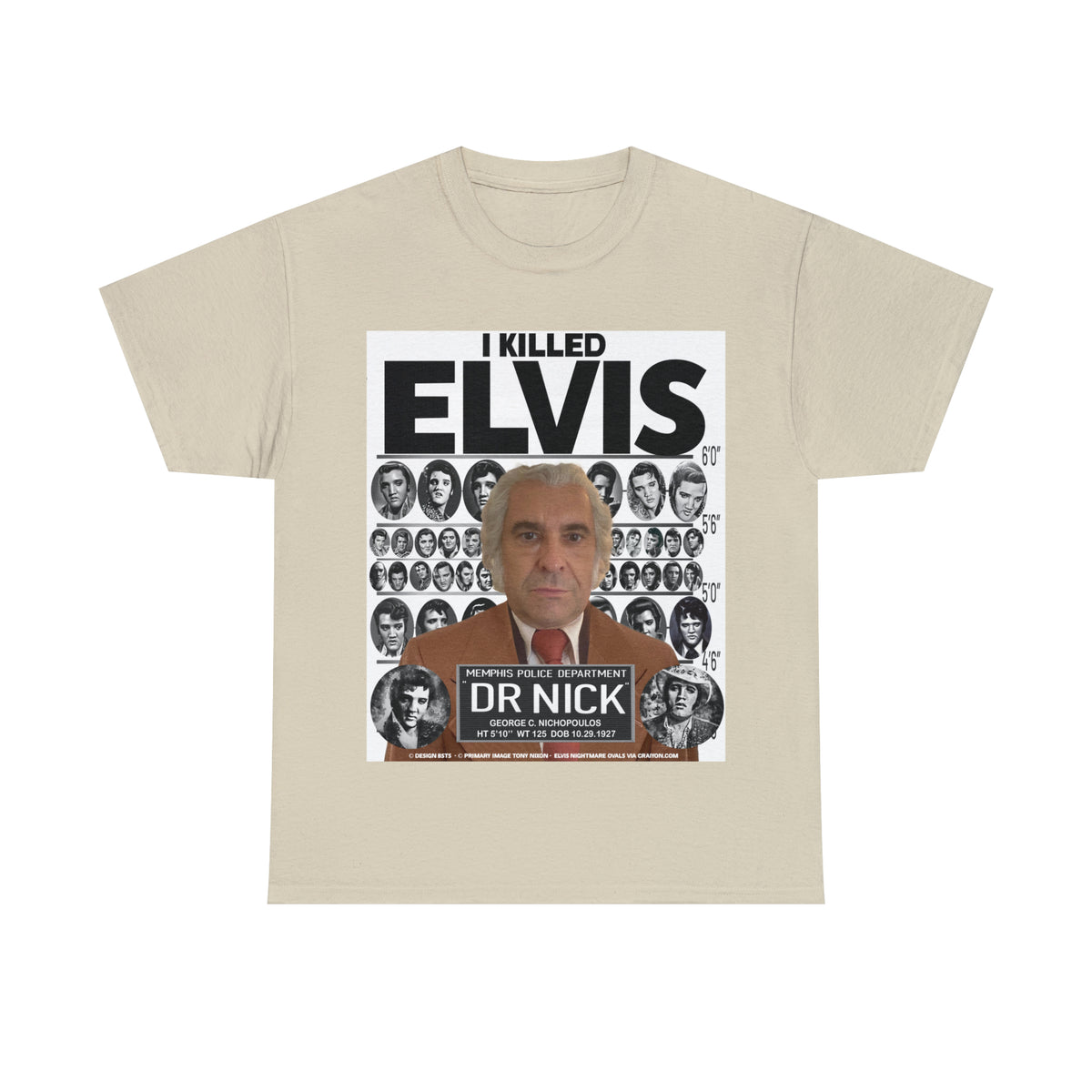 I KI**** ELVIS  - Unisex Heavy Cotton Tee - AUS