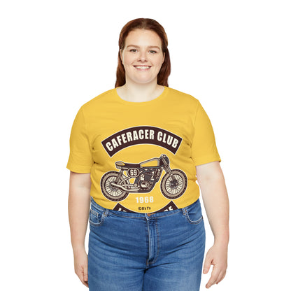 CAFE RACE CLUB Less is More - Unisex Jersey Short Sleeve Tee