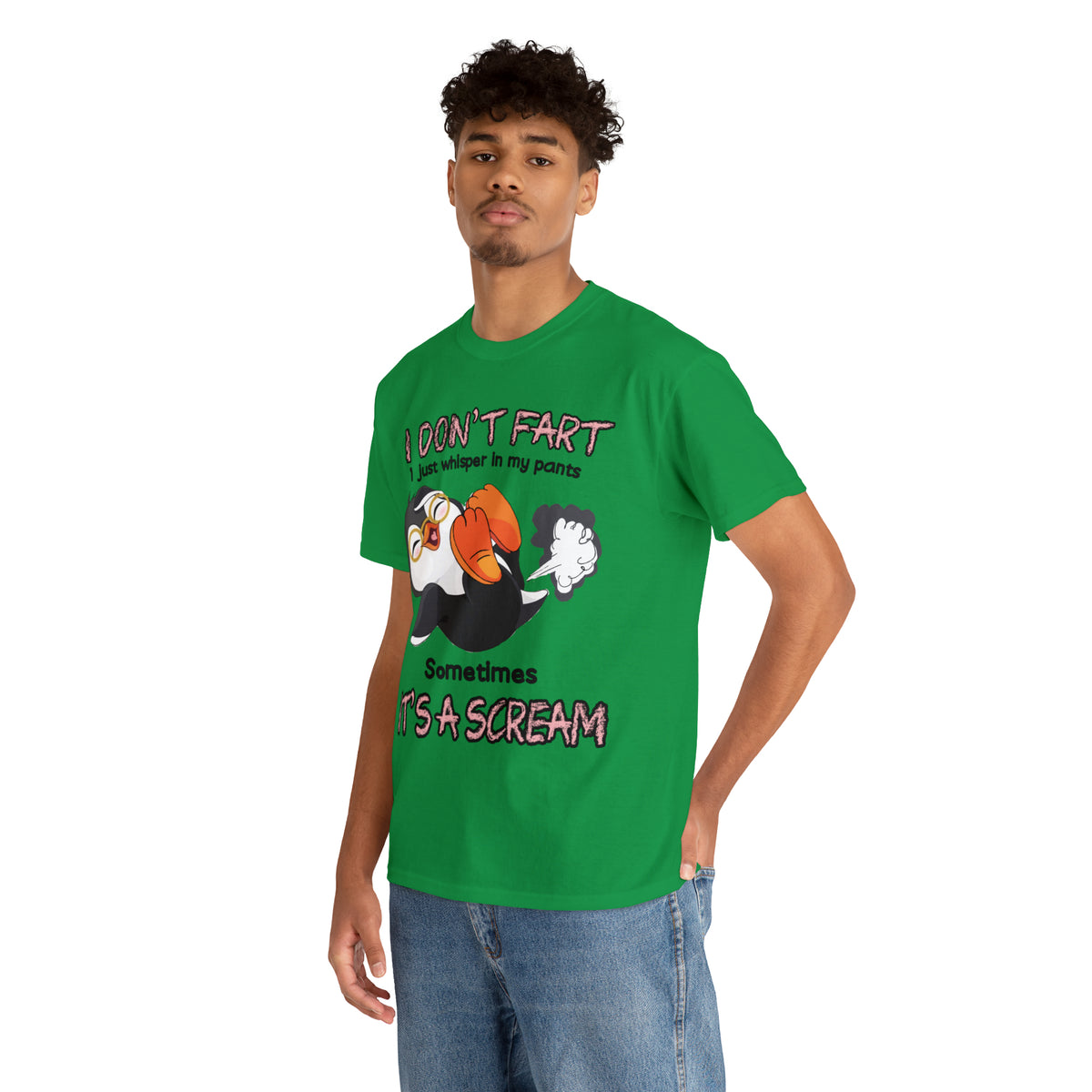 I DON'T FA*T - Funny Unisex Heavy Cotton Tee - USA