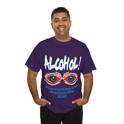 "ALC****" vs Salad - Funny Unisex Heavy Cotton Tee - AUS