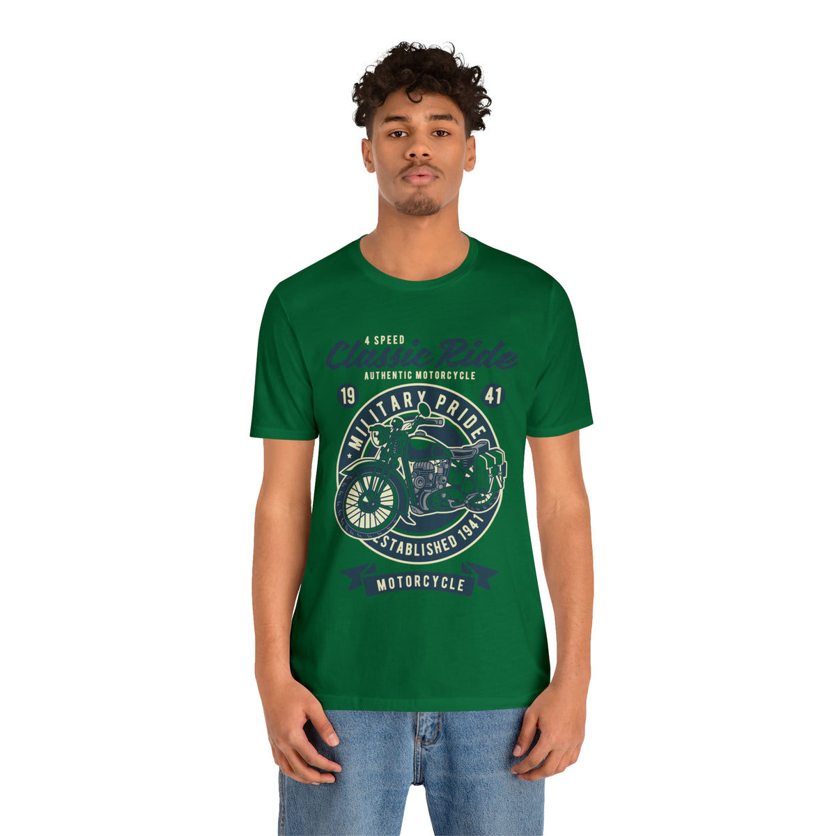 MILITARY RIDE Classic Pride - Unisex Jersey Short Sleeve Tee
