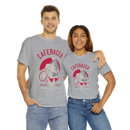 CAFE RACER Custom Garage - Unisex Heavy Cotton Tee