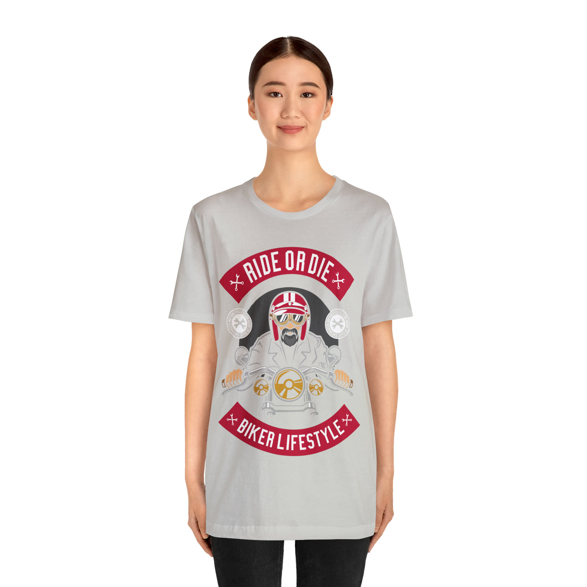 BIKER LIFESTYLE - Ride or Die - Unisex Jersey Short Sleeve Tee