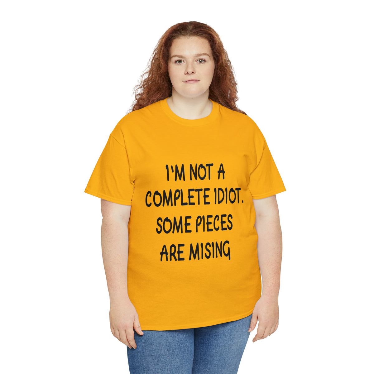 I'M NOT A COMPLETE ID*** - Unisex Heavy Cotton Tee - AUS