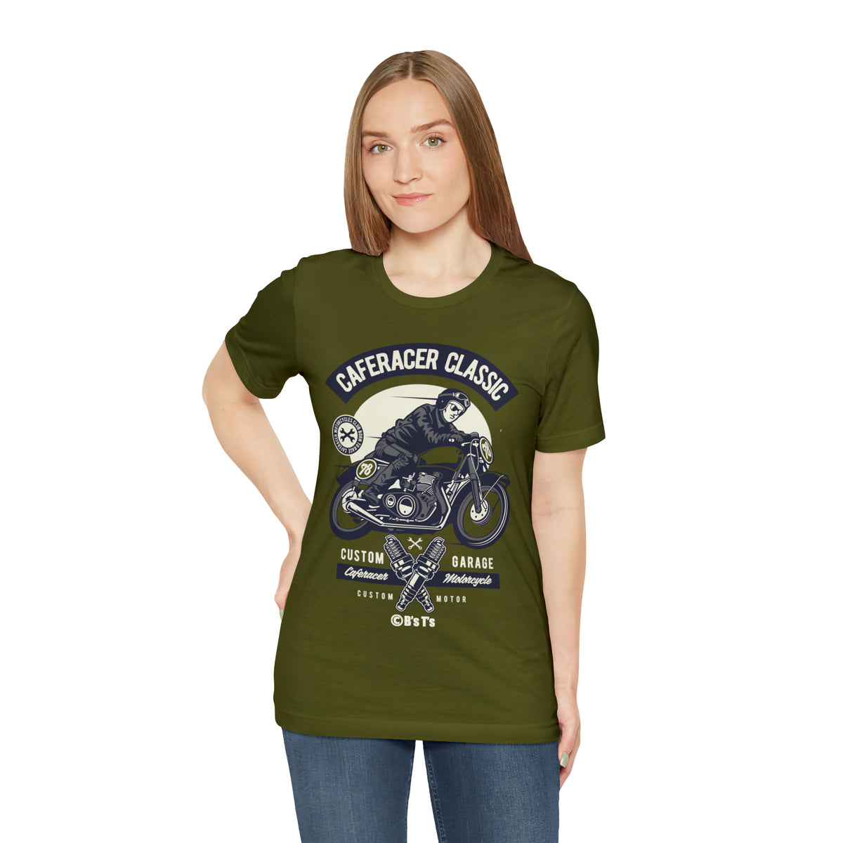 CAFE RACER Classic - Unisex Jersey Short Sleeve Tee
