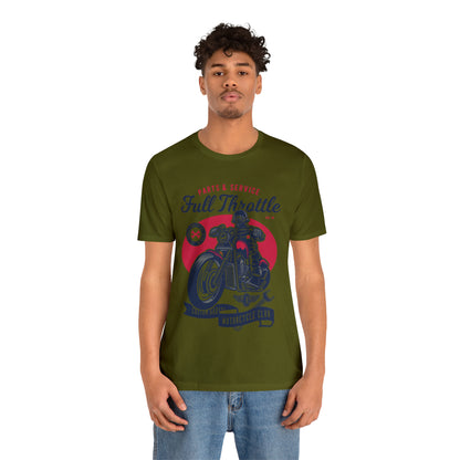 FULL THROTTLE Parts & Service - Unisex Jersey Short Sleeve Tee