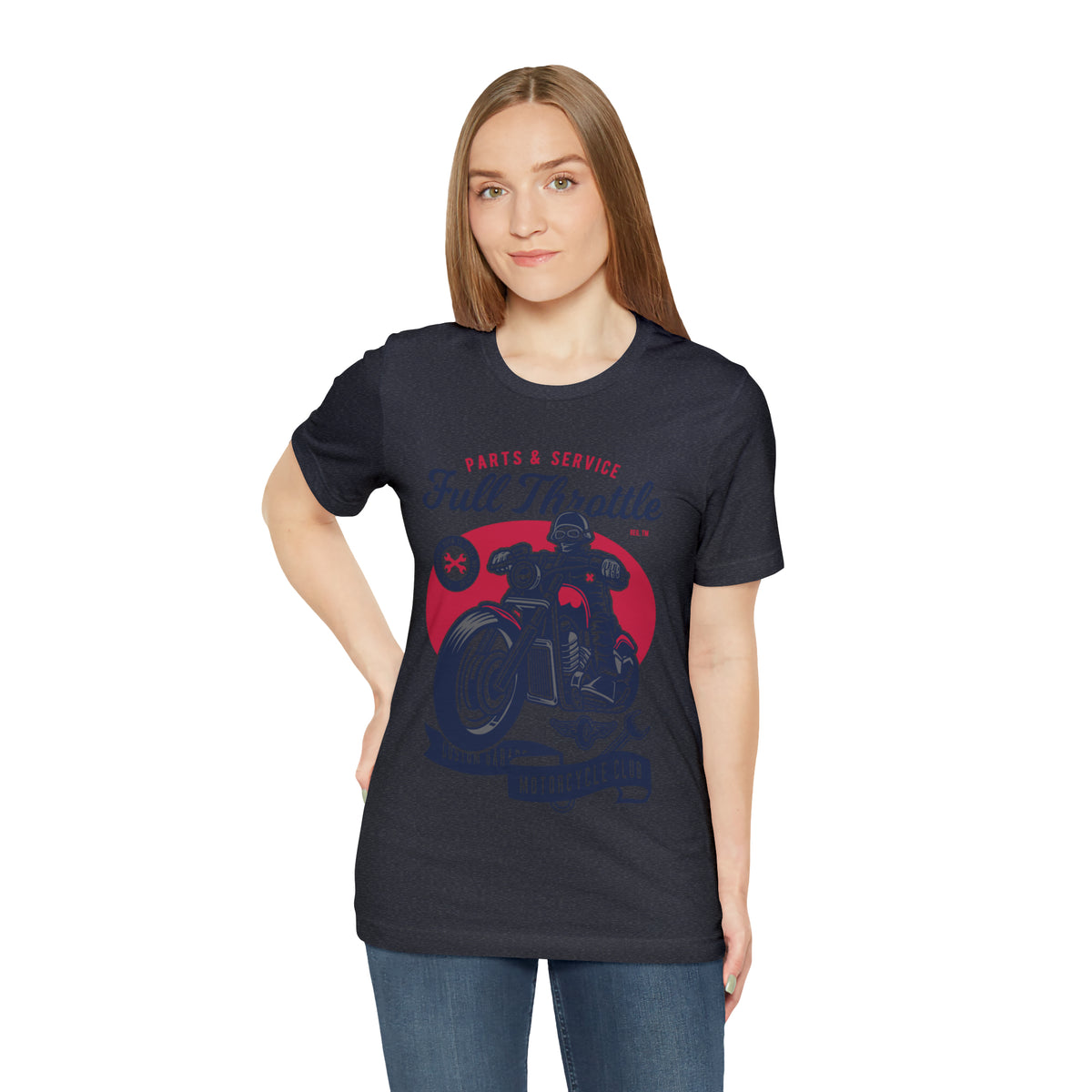 FULL THROTTLE Parts & Service - Unisex Jersey Short Sleeve Tee