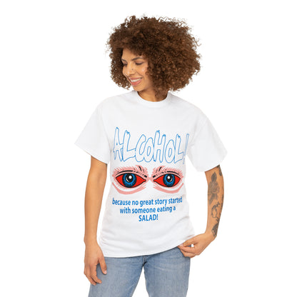 "ALC****" vs Salad - Funny Unisex Heavy Cotton Tee - AUS