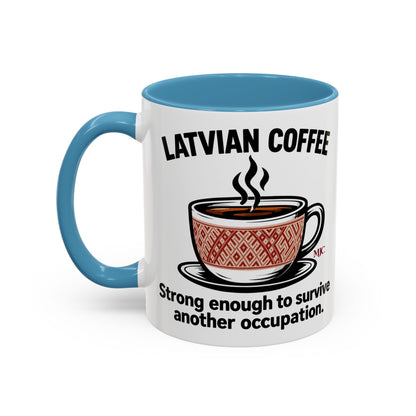 Latvian Coffee Mug | Funny Latvian Heritage Gift | BalticAF