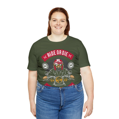 BIKER LIFESTYLE - Ride or Die - Unisex Jersey Short Sleeve Tee