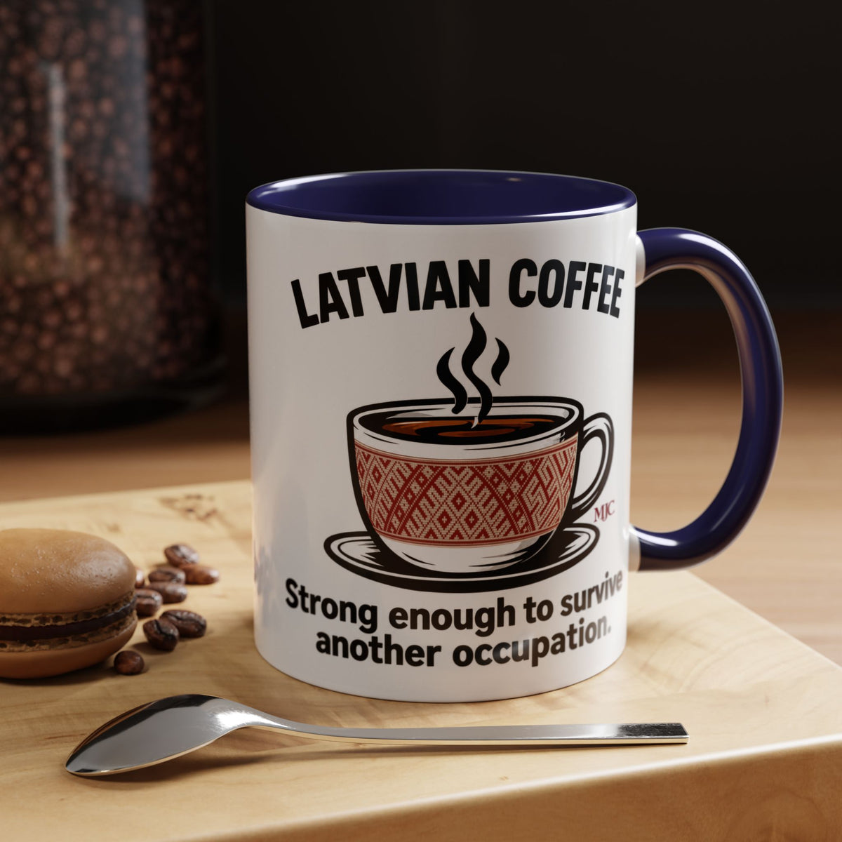 Latvian Coffee Mug | Funny Latvian Heritage Gift | BalticAF