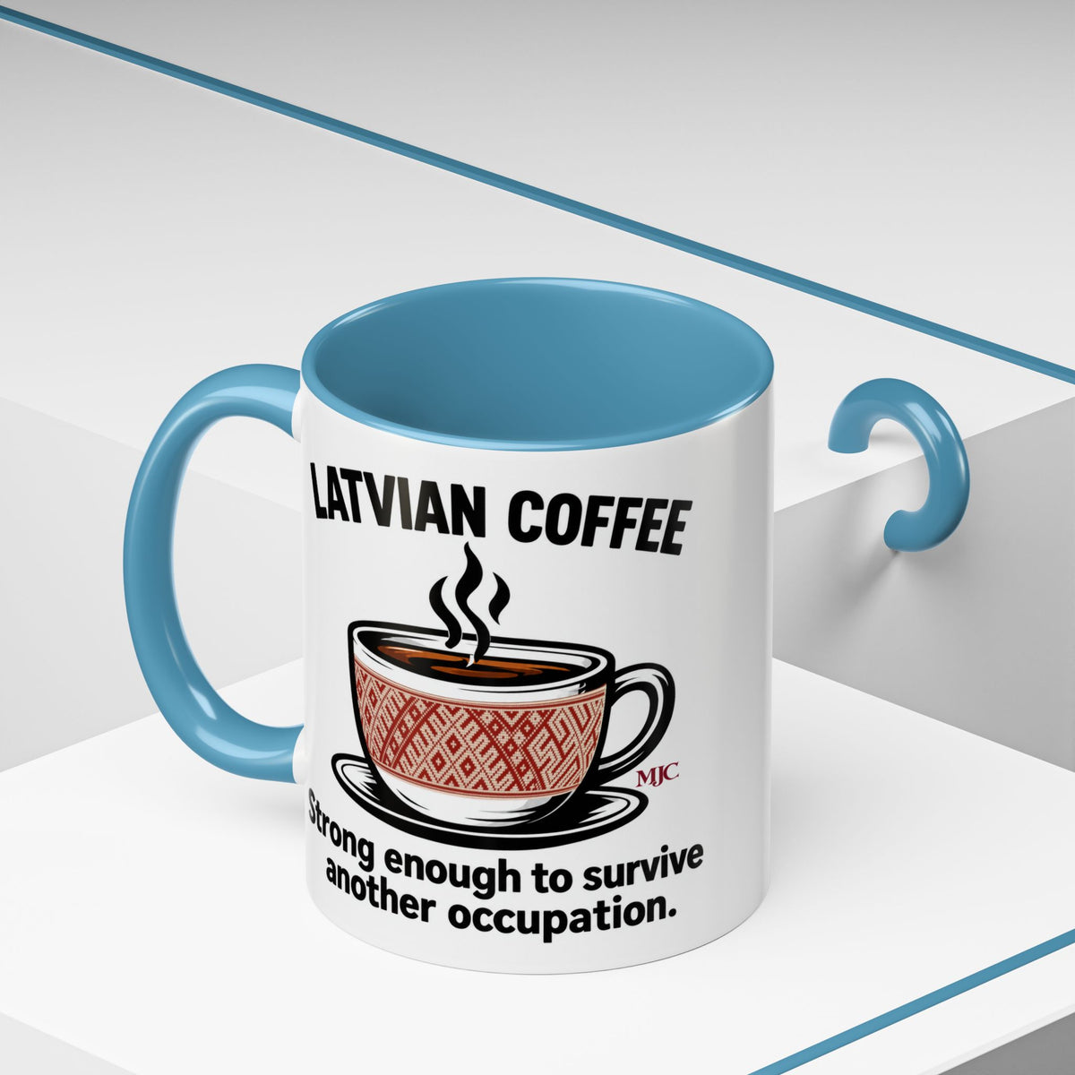Latvian Coffee Mug | Funny Latvian Heritage Gift | BalticAF