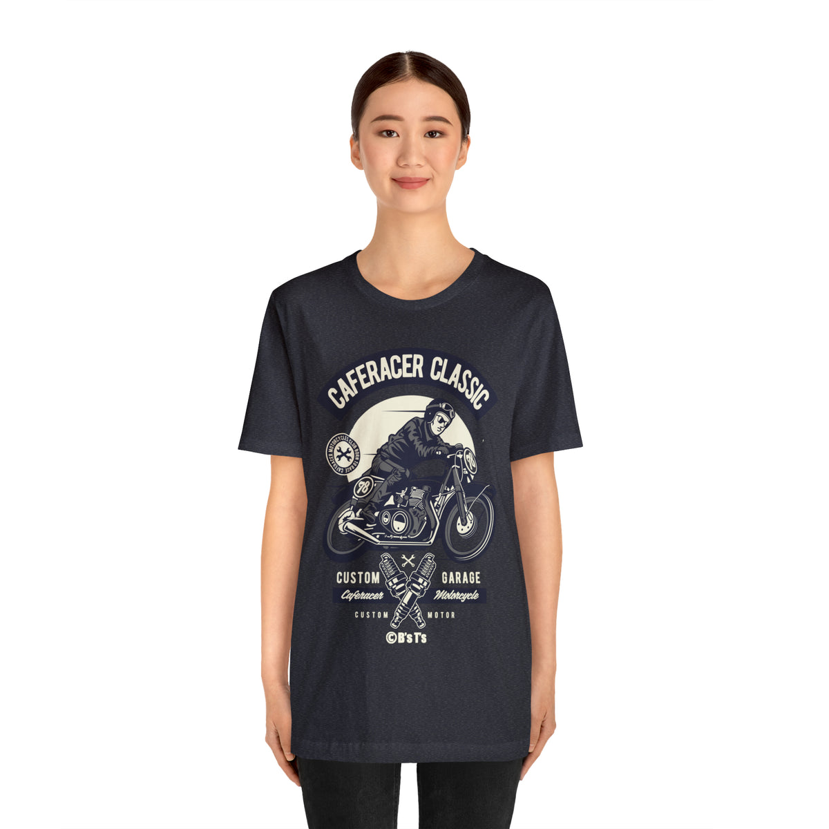 CAFE RACER Classic - Unisex Jersey Short Sleeve Tee
