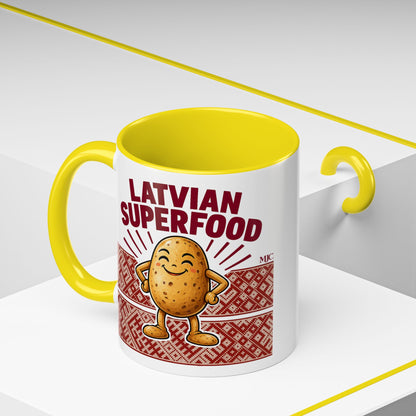 Latvian Superfood Mug | Funny Potato Gift | BalticAF
