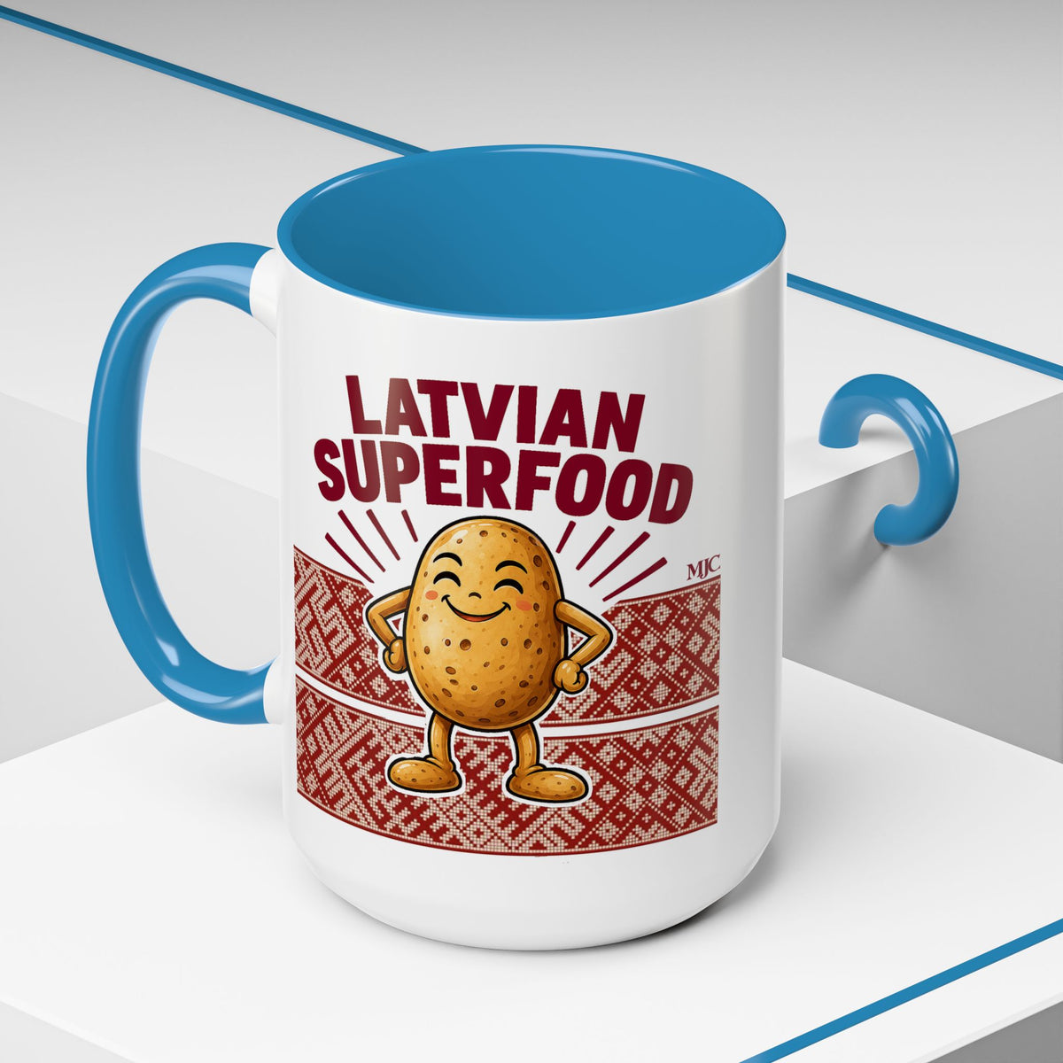 Latvian Superfood Mug | Funny Potato Gift | BalticAF