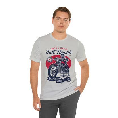 FULL THROTTLE Parts & Service - Unisex Jersey Short Sleeve Tee