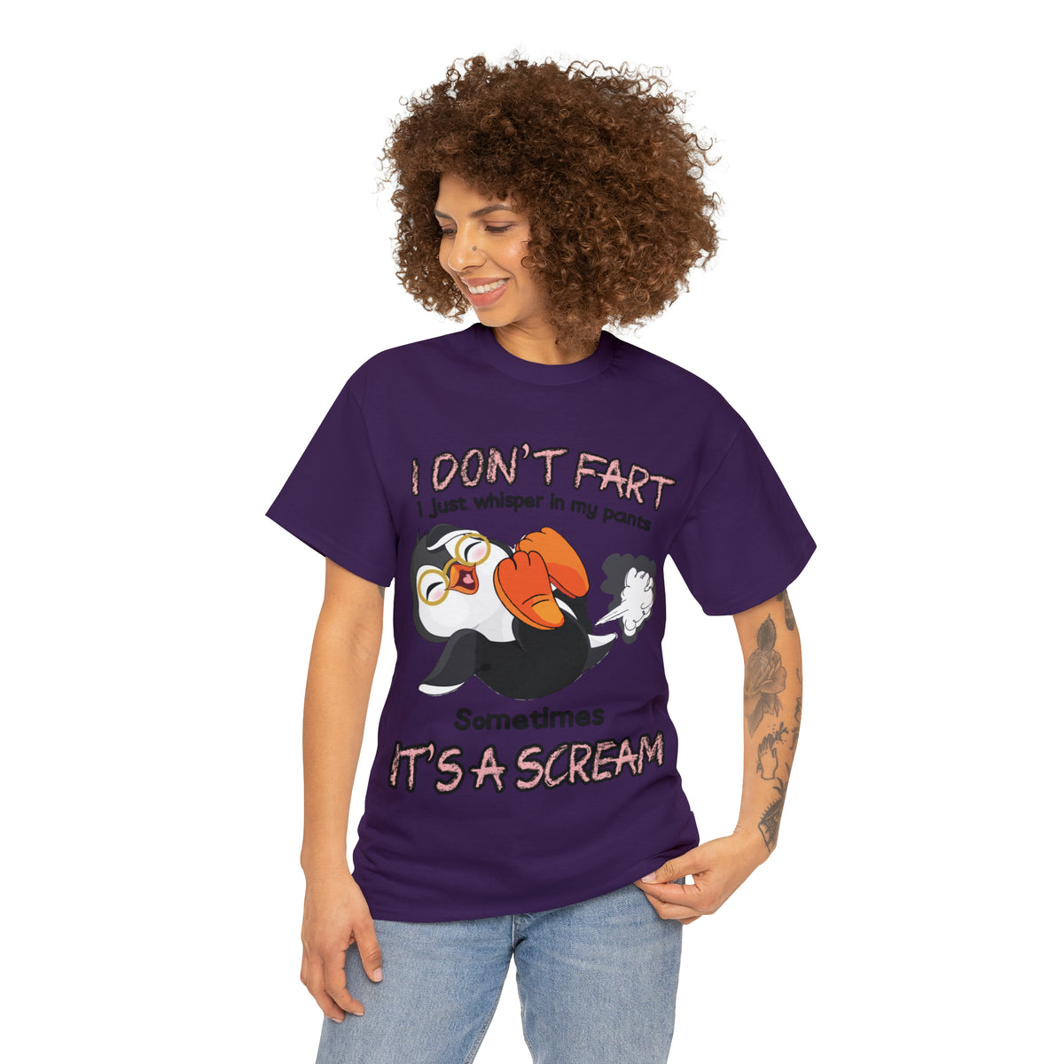 I DON'T FA*T  - Funny Unisex Heavy Cotton Tee - AUS